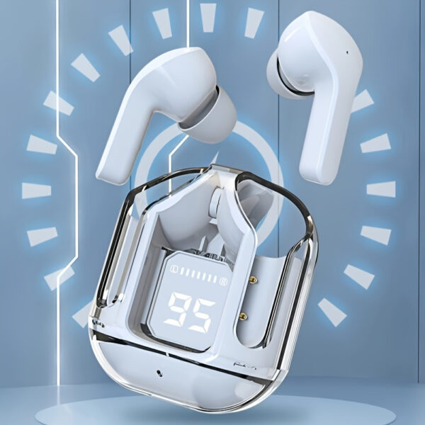 New Air39 Transparent Fashion ENC Noise Canceling Earbuds Wireless Headset Works With All Mobile Phones - Image 10