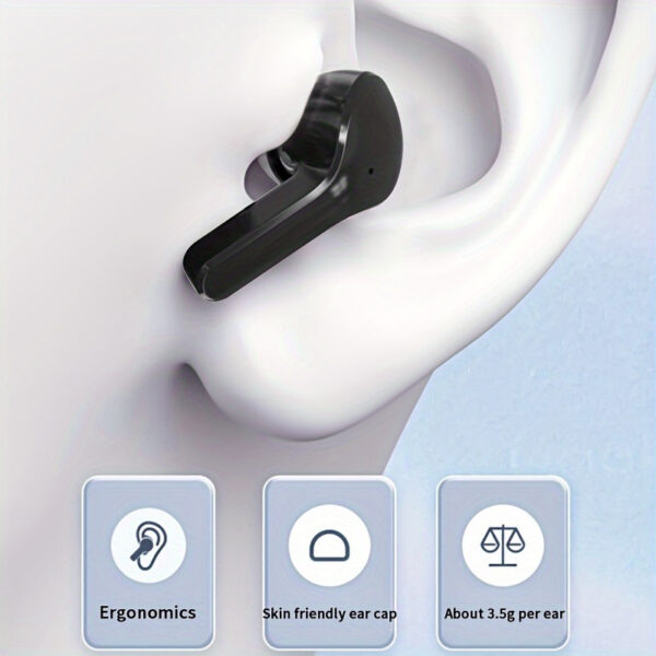 New Sports Wireless Earphones With Built-in Noise Cancelling Microphone And High Fidelity Earphones, Ultra Long Standby Fast Charging Box - Image 12